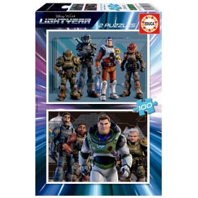 Puzzle Educa Lightyear 2X100 Teile Puzzles Educa - 1