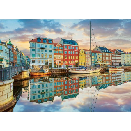 Puzzle Educa Kopenhagener Hafen von 2000 Teilen Puzzles Educa - 1