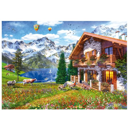 Puzzle Educa Heimat in den Alpen 4000 Teile Puzzles Educa - 1
