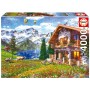 Puzzle Educa Heimat in den Alpen 4000 Teile Puzzles Educa - 2