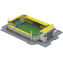 Puzzle Estadio 3D De La Cerámica Villarreal CF mit Licht ElevenForce - 3