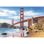Puzzle Trefl Golden Gate Bridge, San Francisco, Vereinigte Staaten von 1000 Teilen Puzzles Trefl - 2