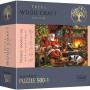 Puzzle Trefl Hölzerne Weihnachtsnacht 500 Teile Puzzles Trefl - 2