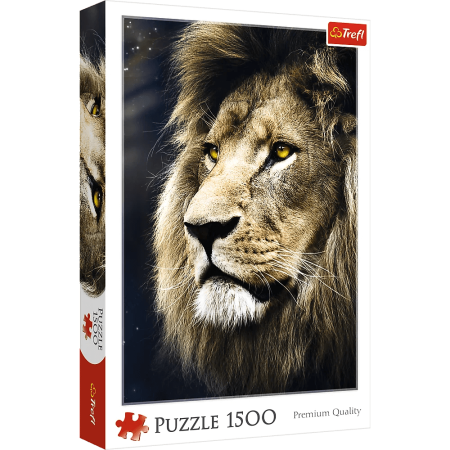 Puzzle Trefl Porträt des Löwen 1500 Teile - Puzzles Trefl