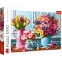 Puzzle Trefl Blumen in Vasen von 1500 Teilen Puzzles Trefl - 2