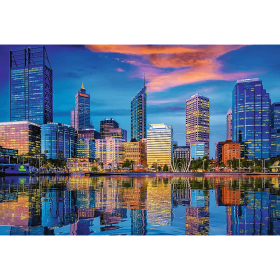 Puzzle Trefl Urban Reflection, Perth, Australien 1500 Teile Puzzles Trefl - 1