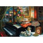 Puzzle Trefl Stilleben mit Klavier, Violine und Blumen 2000 Teile Puzzles Trefl - 1