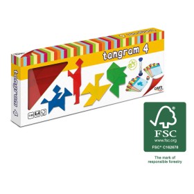 Hölzernes Tangram 4 Cayro - 1