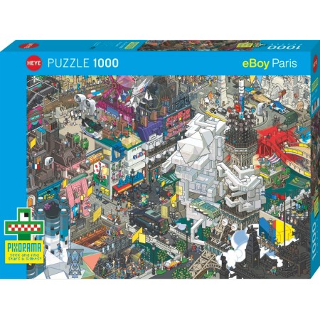 Puzzle Heye Suche nach Paris aus 1000 Teilen Heye - 1