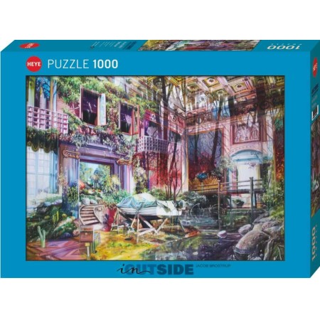 Puzzle Heye Der Auspuff von 1000 Teile Heye - 1