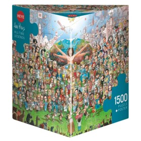 Puzzle Heye Legenden aller Zeiten 1500 Teile Heye - 1