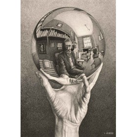 Clementoni Hand mit reflektierender Kugel Puzzle 1000 Teile Clementoni - 1