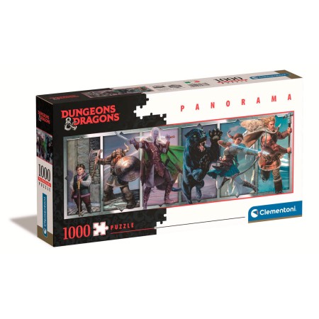 Puzzle Clementoni Panorama Dungeons and Dragons 1000 Teile Clementoni - 1