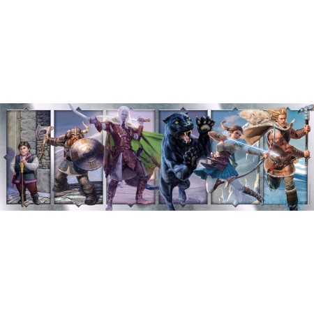 Puzzle Clementoni Panorama Dungeons and Dragons 1000 Teile Clementoni - 2