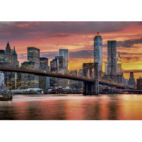 Clementoni East River in der Abenddämmerung Puzzle 1500 Teile Clementoni - 1