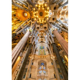 Educa Puzzle Innenansicht der Sagrada Familia aus 1000 Teilen Puzzles Educa - 1