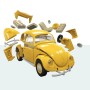 VW Escarabajo amarillo Airfix - 3