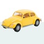 VW Escarabajo amarillo Airfix - 1