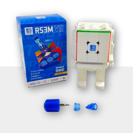 MoYu RS3 M V5 3x3 (MagLev + Robot Display Box) Moyu cube - 1