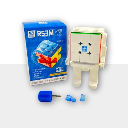MoYu RS3 M V5 3x3 (Ball Core UV + Robot Display Box) Moyu cube - 1