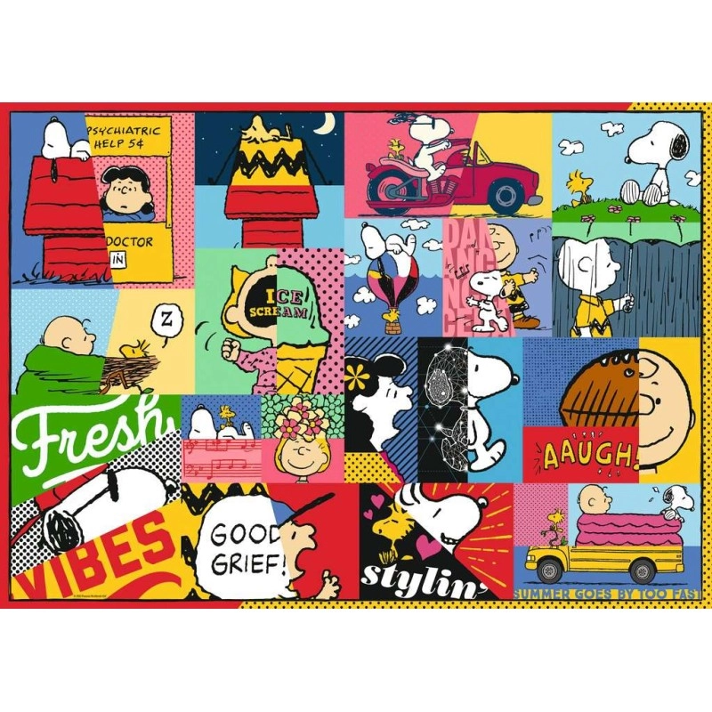 Ravensburger Das Leben der Peanuts 1000 Teile Puzzle Kubekings