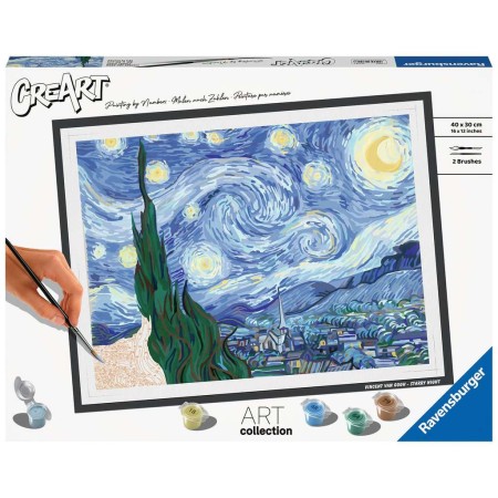 CreArt Van Gogh, Die sternenklare Nacht Ravensburger - 1