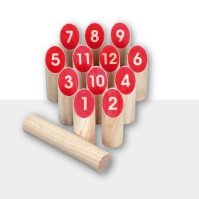 Kubb mit Zahlen Philos - 1