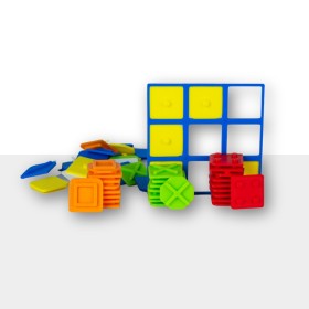 DIY-Bausatz 3x3 Würfel für Blinde Kubekings - 1