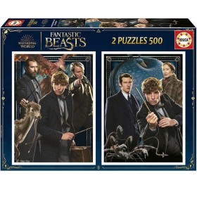 Educa Puzzle Fantastische Tiere 2 x 500 Teile Puzzles Educa - 1
