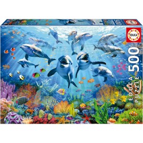 Educa Party unter dem Meer Puzzle 500 Teile Puzzles Educa - 1