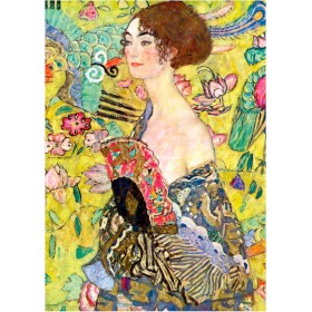 Educa Puzzle Dame mit Fächer 1000 Teile Puzzles Educa - 1