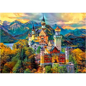 Puzzle Educa Schloss Neuschwanstein 1000 Teile Puzzles Educa - 1