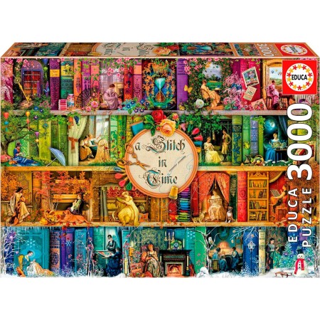 Educa Ein Stich in der Zeit Puzzle 3000 Teile Puzzles Educa - 1