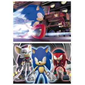 Educa Sonic Prime Neon Puzzle 2 x 100 Teile Puzzles Educa - 1