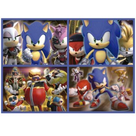 Educa Sonic Neon Multi Progressive Puzzle 50+80+100+150 Teile Puzzles Educa - 1