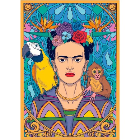 Educa Frida Kahlo Puzzle 1500 Teile Puzzles Educa - 1