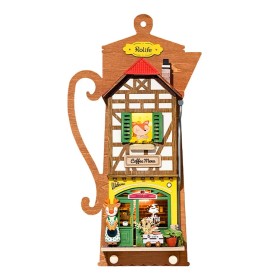 Robotime Lazy Coffee House Robotime - 2