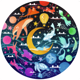 Ravensburger Puzzle Kreis der Farben: Träume 500 Teile Ravensburger - 1