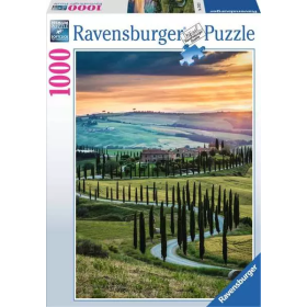 Ravensburger Puzzle Orcia-Tal, Toskana mit 1000 Teilen Ravensburger - 1
