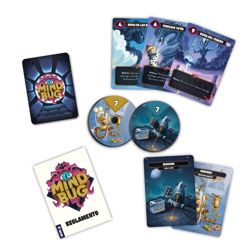 Mindbug Beyond: Evolution - Strategisches Kartenspiel!
