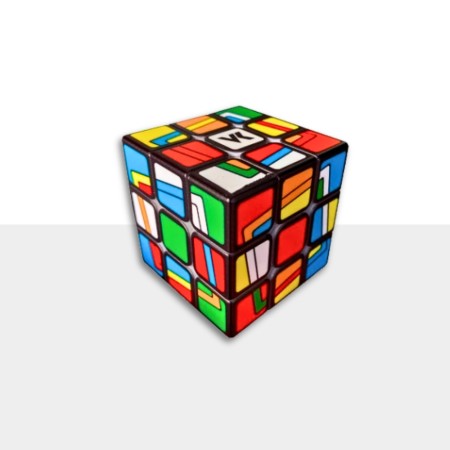 VK 3x3 Sloping Frame Cube (3 Solutions) Calvins Puzzle - 1