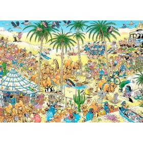 Jumbo Puzzle Die Oase mit 1000 Teilen Jumbo - 2