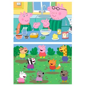 Educa Holzpuzzle Peppa Pig 2 x 25 Teile