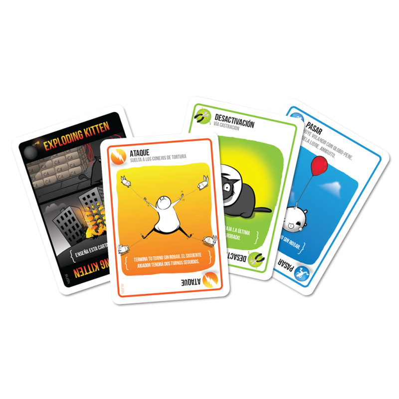 Exploding Ki Exploding Kittens NSFW - Kartenspiel für Erwachsene