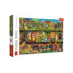 Trefl Fairy Bookshop 1500 Teile Puzzle - 1