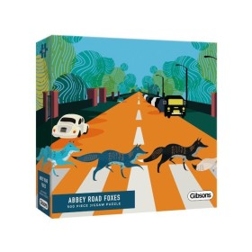 Gibsons Abbey Road Foxes 500 Stück Puzzle Gibsons - 1