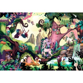 Puzzle Educa Mysterious Magischer Wald – 200 Teile Puzzles Educa - 1