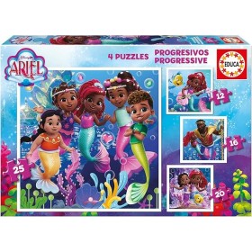 Puzzle Educa Ariel Progressiv 25+20+16+12 Stk Puzzles Educa - 1