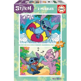 Puzzle Educa Disney Stitch 2 x 100 Teile Puzzles Educa - 1