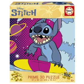 Puzzle Educa Disney Stitch 3D Lentikular mit 500 Teilen Puzzles Educa - 1